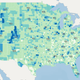 Illustration for article titled A Map of How Educated the United States Is by County